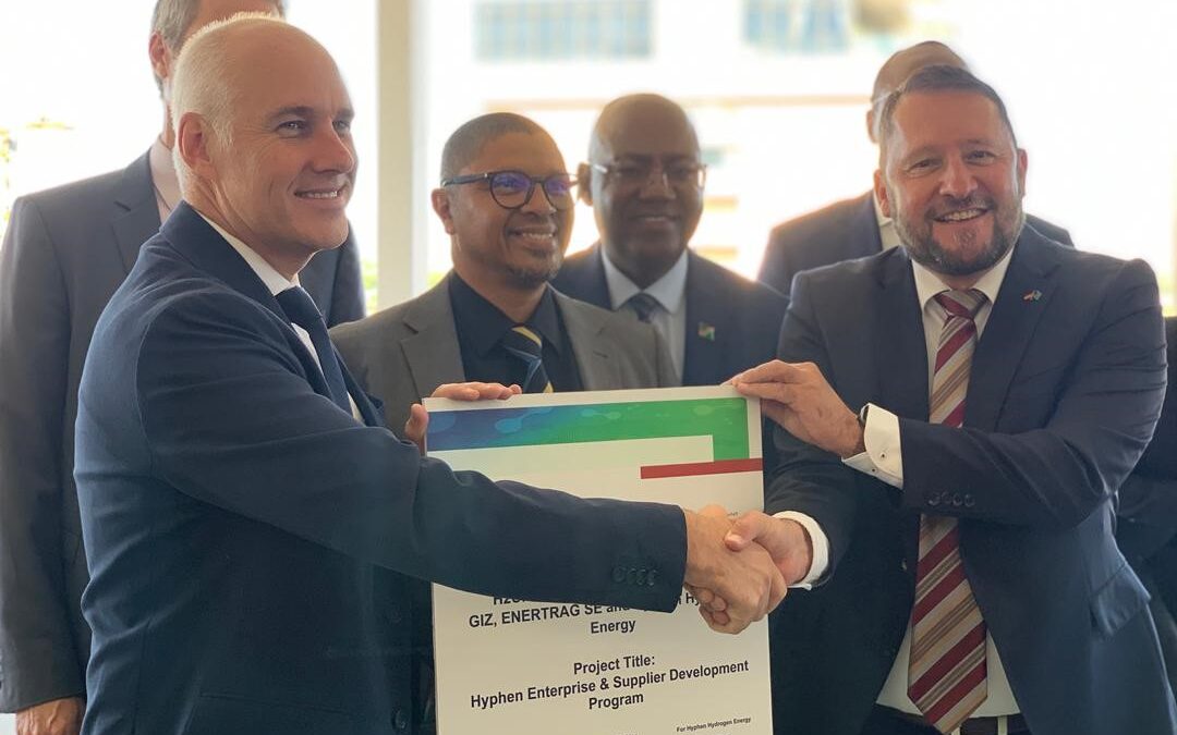Hyphen and Enertrag sign cooperation agreement with GIZ to strengthen Namibian participation in the green hydrogen value chain